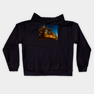 Cambridge MA Kendall Square The MIT Stata Center at Night Kids Hoodie